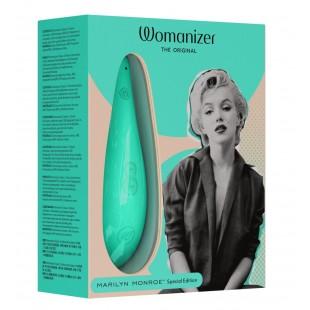 БЕСКОНТАКТНЫЙ КЛИТОРАЛЬНЫЙ СТИМУЛЯТОР WOMANIZER MARILYN MONROE SPECIAL EDITION мятного цвета