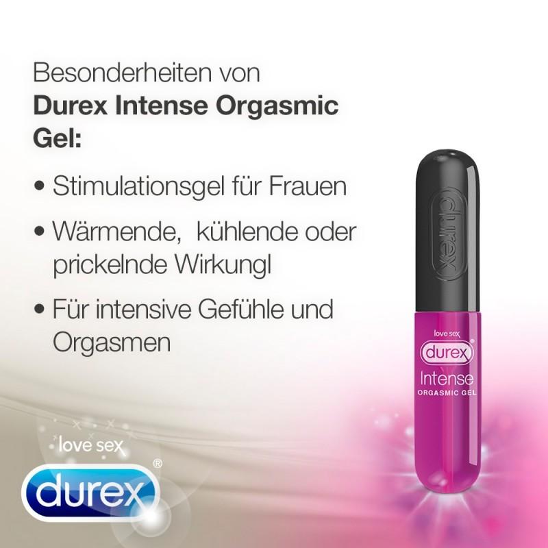 Naiste stimuleeriv orgasmigeel 10 ml - Durex