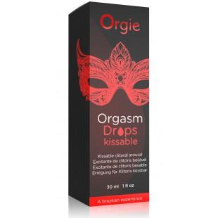 Клиторальные возбуждающие капли со вкусом 30 мл - Orgie Orgasm Drops