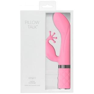 rabbit vibrator kinky pink - pillow talk