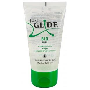 anal Water/bio glycerine-based lubricant - Just glide 50 ml