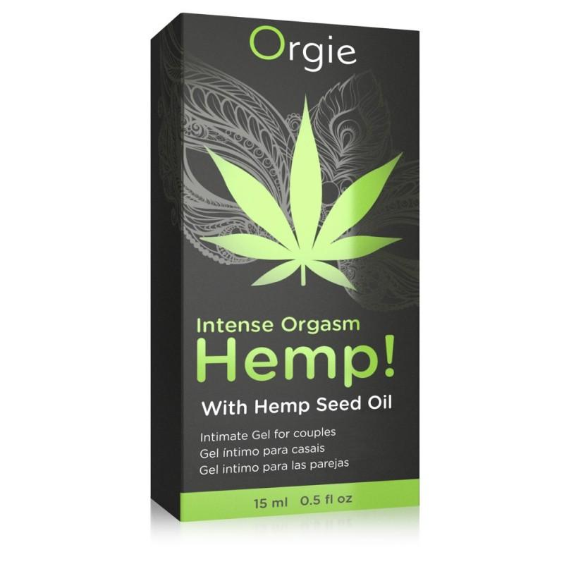 intimate gel for couples - Orgie intense orgasm hemp 15ml