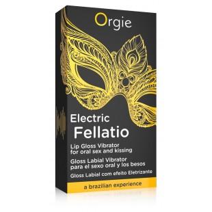 Блеск для губ с виброэффектом orgie sexy vibe electric fellatio - 10 мл.