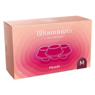 Womanizer-Heads 3x Bordeaux M