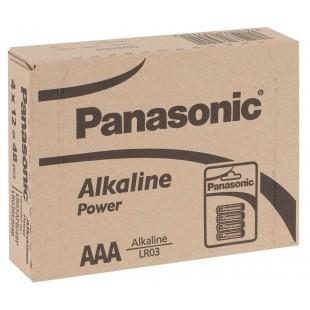 Panasonic AAA patarei 12x4