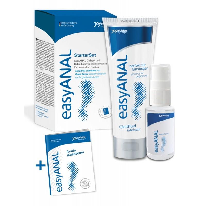 Easy Anal Lubricant & Anal Spray Set - Joy Division 80 ml + 30 ml