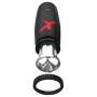 Masturbaator 22,7 cm must vibratsiooniga pdx elite moto bator