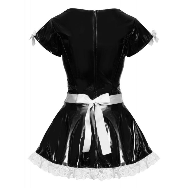 Vinyl Maid's Dress L