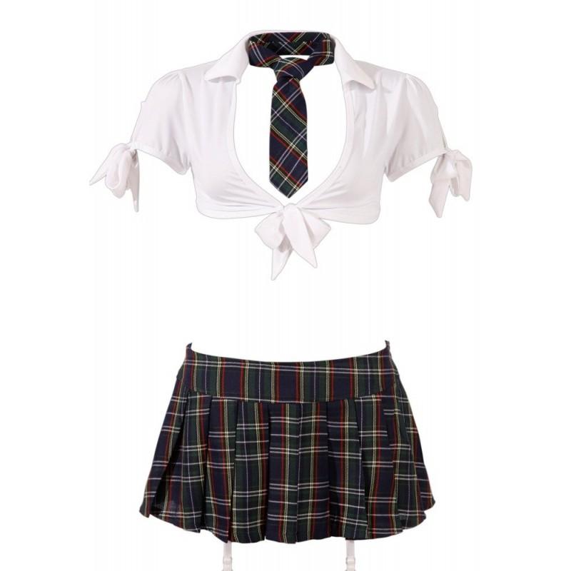 Эротические костюмы и наряды интимные schoolgirl set l