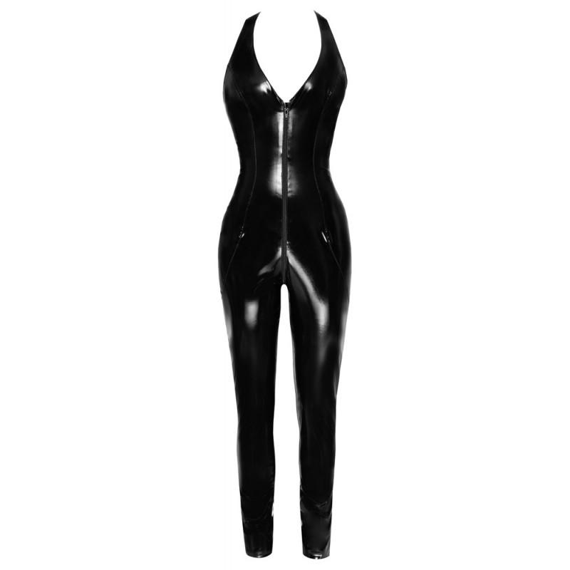 Vinyl Jumpsuit Zip L