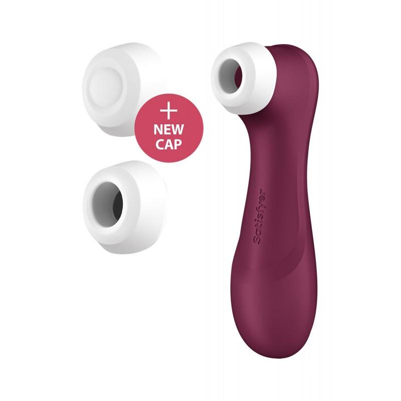 Клиторальный пульсатор - SATISFYER PRO 2 GENERATION 3 BLUETOOTH Бордовый