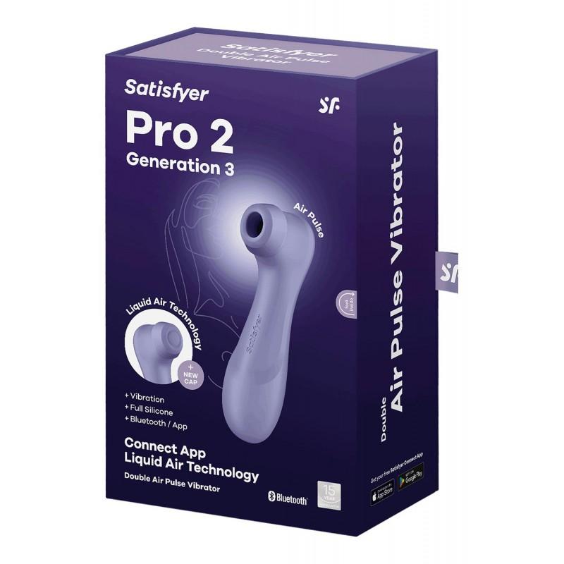 SATISFYER PRO 2 GENERATION 3 BLUETOOTH LILAC