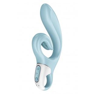 rabbit vibrator - SATISFYER LOVE ME BLUE