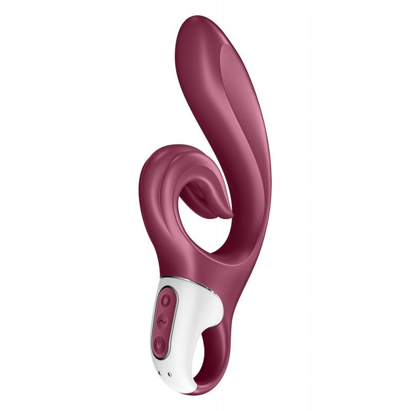 VIBRAATORID kliitori stimulatsiooniga - SATISFYER LOVE ME burgundi värvi