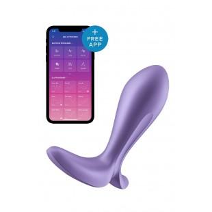 Vibreeriv anaalne kork - SATISFYER INTENSITY PLUG VIOLET