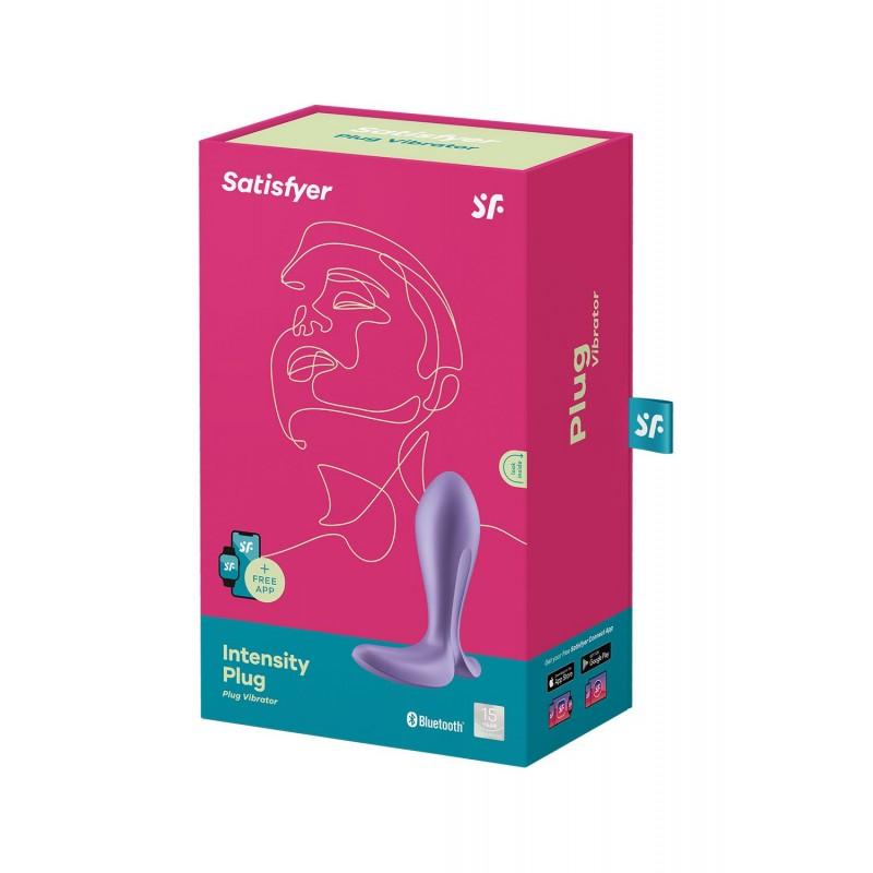 Vibreeriv anaalne kork - SATISFYER INTENSITY PLUG VIOLET