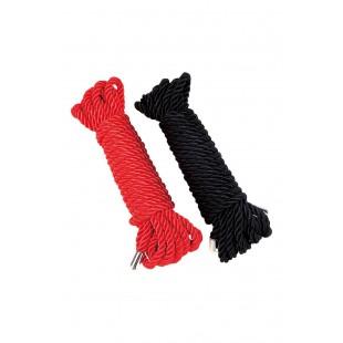 Bondage rope set red/black - Whipsmart Heartbreaker