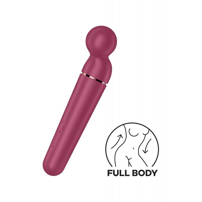 SATISFYER PLANET WAND-ER BERRY + ROSEGOLD