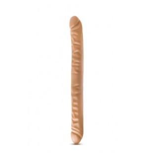 Dr skin 18inch double dildo mocha