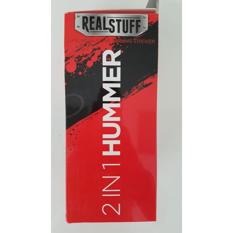 Masturbaator kahe avaga 2in1 - REALSTUFF HUMMER