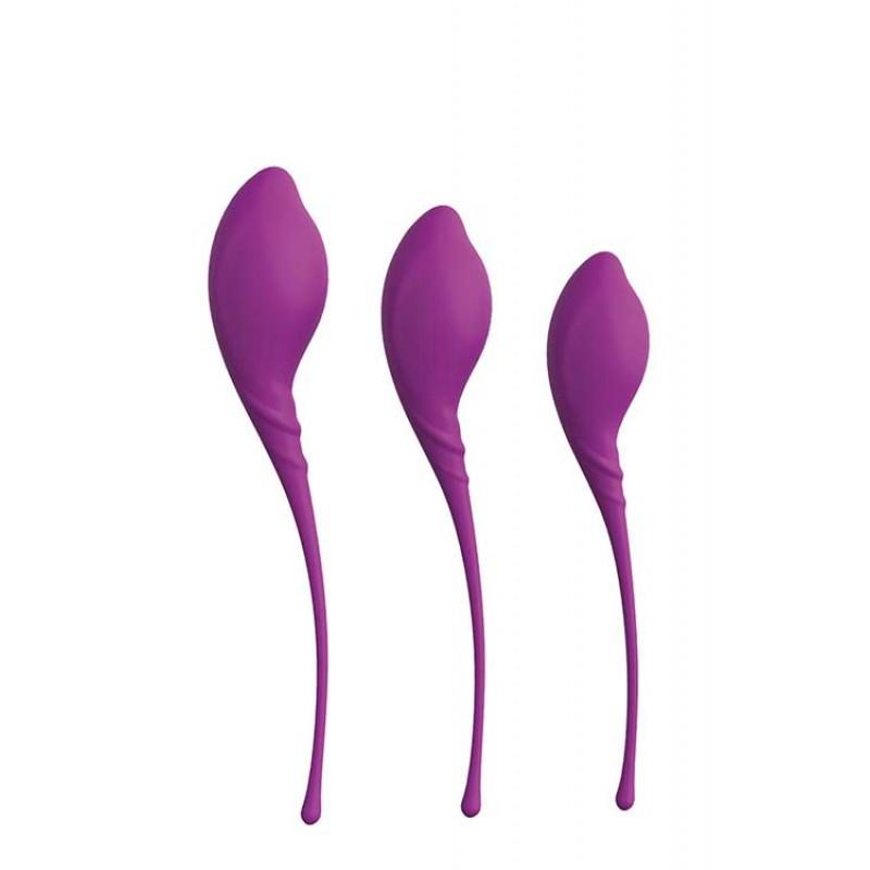 Pleasure balls & eggs kegel exercise set