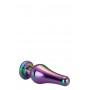 Gleaming love coloured pleasure plug m