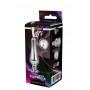 Gleaming love silver pleasure plug m