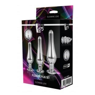 Gleaming love pleasure set silver