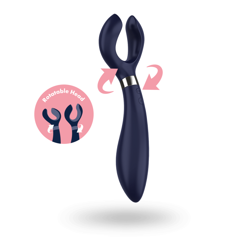 Paarivibraator must - Satisfyer endless fun