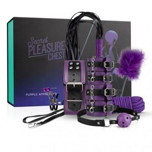 BDSM algajate komplekt 9-osaline lilla - Secret Pleasure Chest - Purple Apprentice