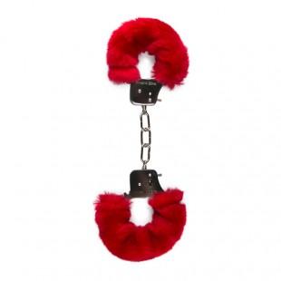 Furry Handcuffs - Red