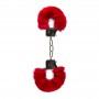 Furry Handcuffs - Red