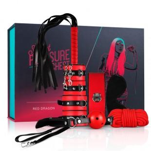 Подарочный набор Secret Pleasure Chest - Red Dragon, красный