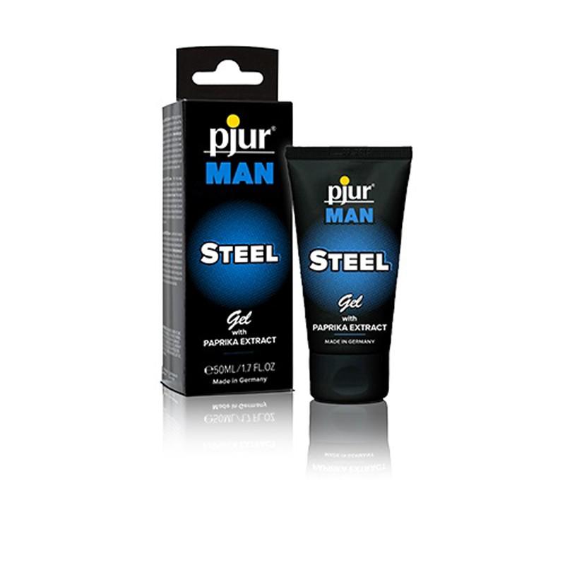 Stimuleeriv ja taastav kreem meestele 50 ml - Pjur Man Steel