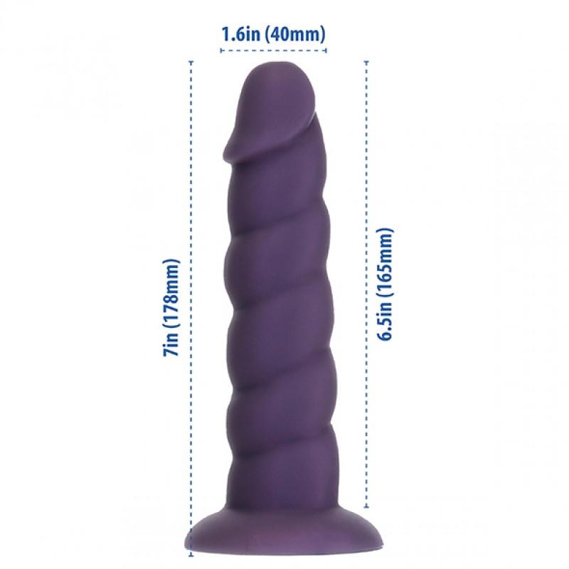 addiction - fantasy addiction 18 cm unicorn purple