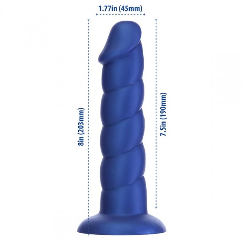 Dildo 20cm sinine - ADDICTION - fantaasia