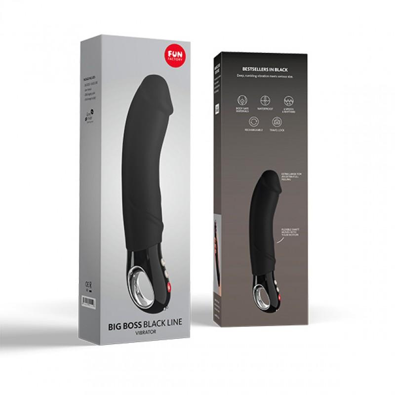 Realistic G-spot vibrator - Fun factory - Big Boss G5 Black line