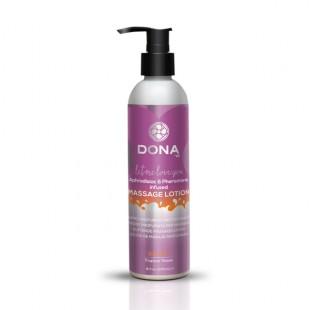 Увлажняющий лосьон для массажа dona massage lotion sassy aroma: tropical tease 235 мл