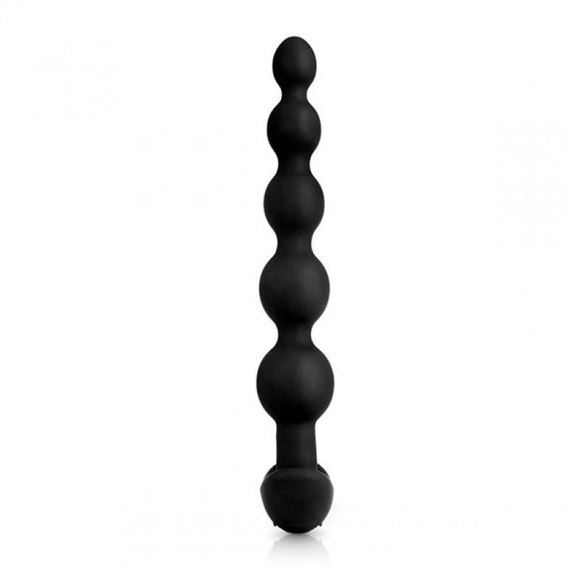 B-vibe - cinco anal beads black