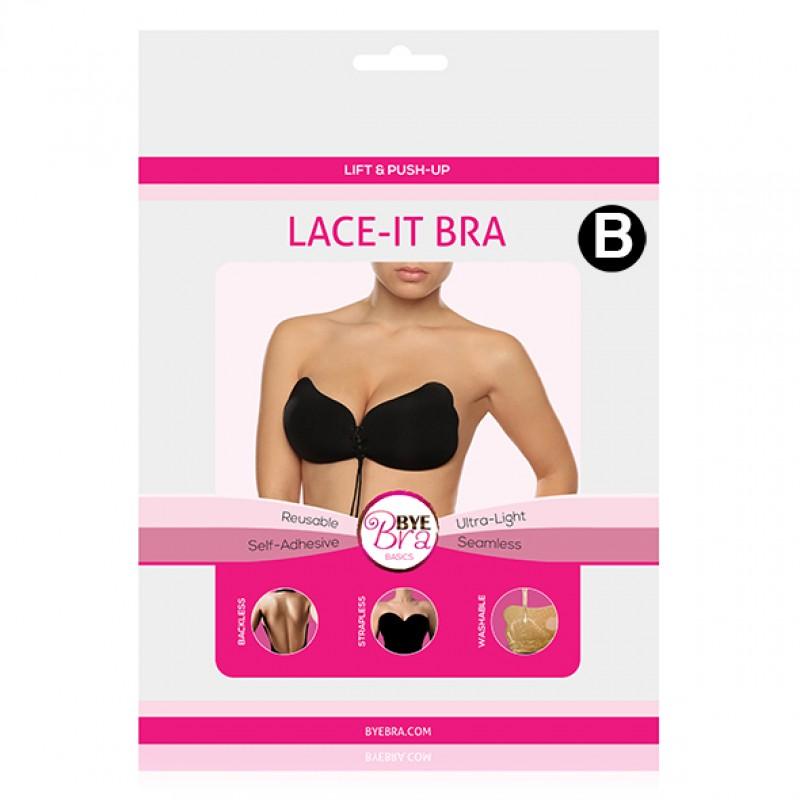 Isekleepuv rinnahoidja - Bye bra lace-it B suurus must