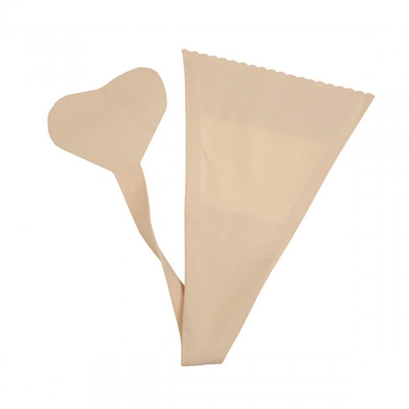 Bye bra - adhesive thong nude one size