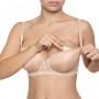 Bye bra - half push-up pads clear