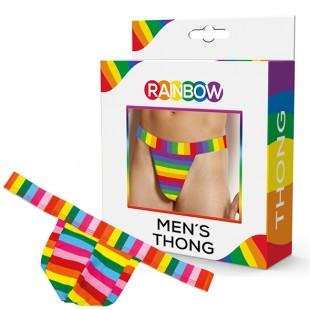 rainbow mens thong