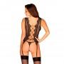 Obsessive - meshlove corset & thong l/xl