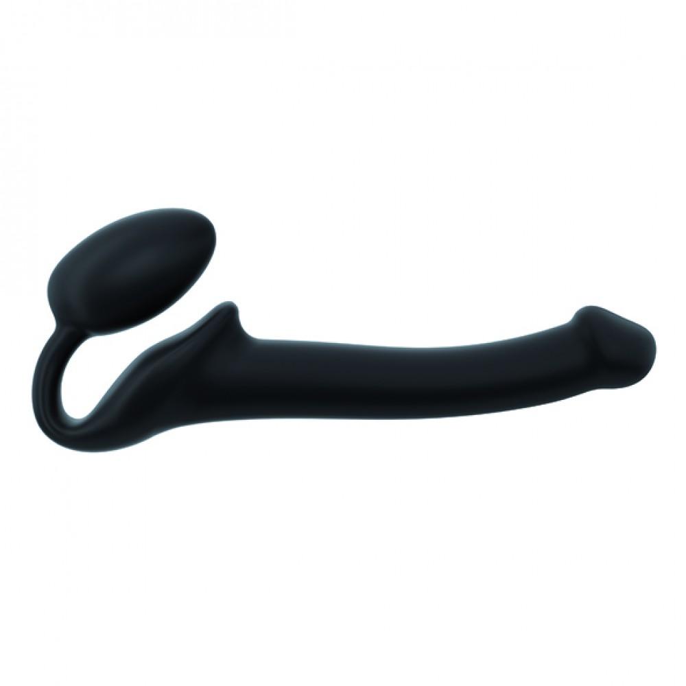 Strap-on-me - semi-realistic bendable strap-on black xl - Безремневой  страпон - Secretgarden.ee
