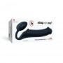 Strap-on-me - semi-realistic bendable strap-on black xl