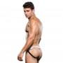 Envy - logo elastic lowrise mesh jock white s/m