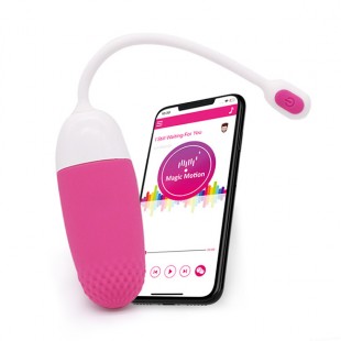 App controlled Clitoral & Vaginal Vibrator - Magic Motion - Magic Vini Pink