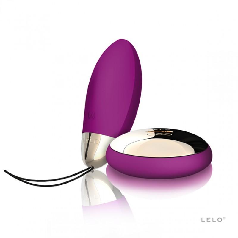 Vibrating egg with remote control - Lelo Lyla 2 Deep Rose