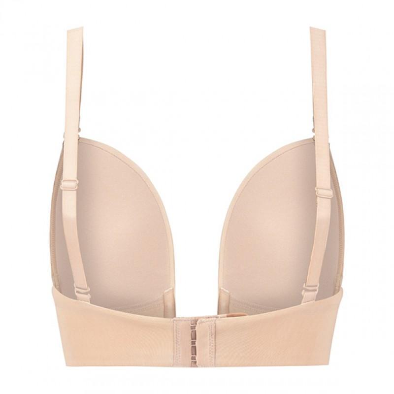 Bye Bra - Ultra Plunge Bra Beige S